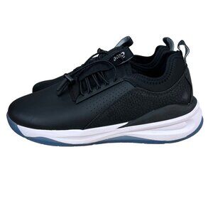 CLOVE Nursing Healthcare Comfort Shoe Mens 9.5 Black‎ White Sneaker NEW